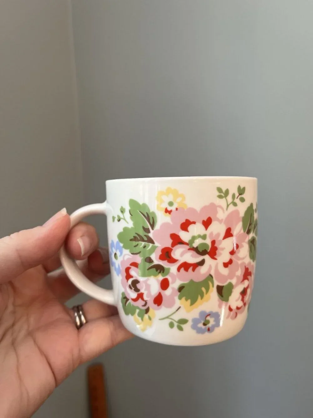 Cath Kidston Floral Mug, Exclusively By Queens Flowers Spray Cottagecore Cup Tea